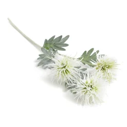 HOMLA Galazka Sztuczna Alma Kulki Biale 68 Cm Clearance