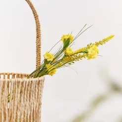 HOMLA Galazka Sztuczna Meadow Z Malymi Kwiatkami Zolta 53 Cm Online
