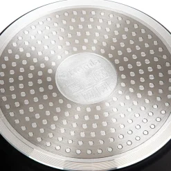 HOMLA Garnek Tristan Z Pokrywka Czarno- Pomaranczowy 2,4 L Outlet