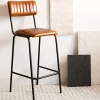 HOMLA Hoker Lumbar W Obiciu Ze Skory Bawolej Brazowe 46X54X103 Cm Online