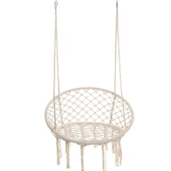 HOMLA Hustawka Circle Bezowa 82X60X115-138 Cm Ecru Online