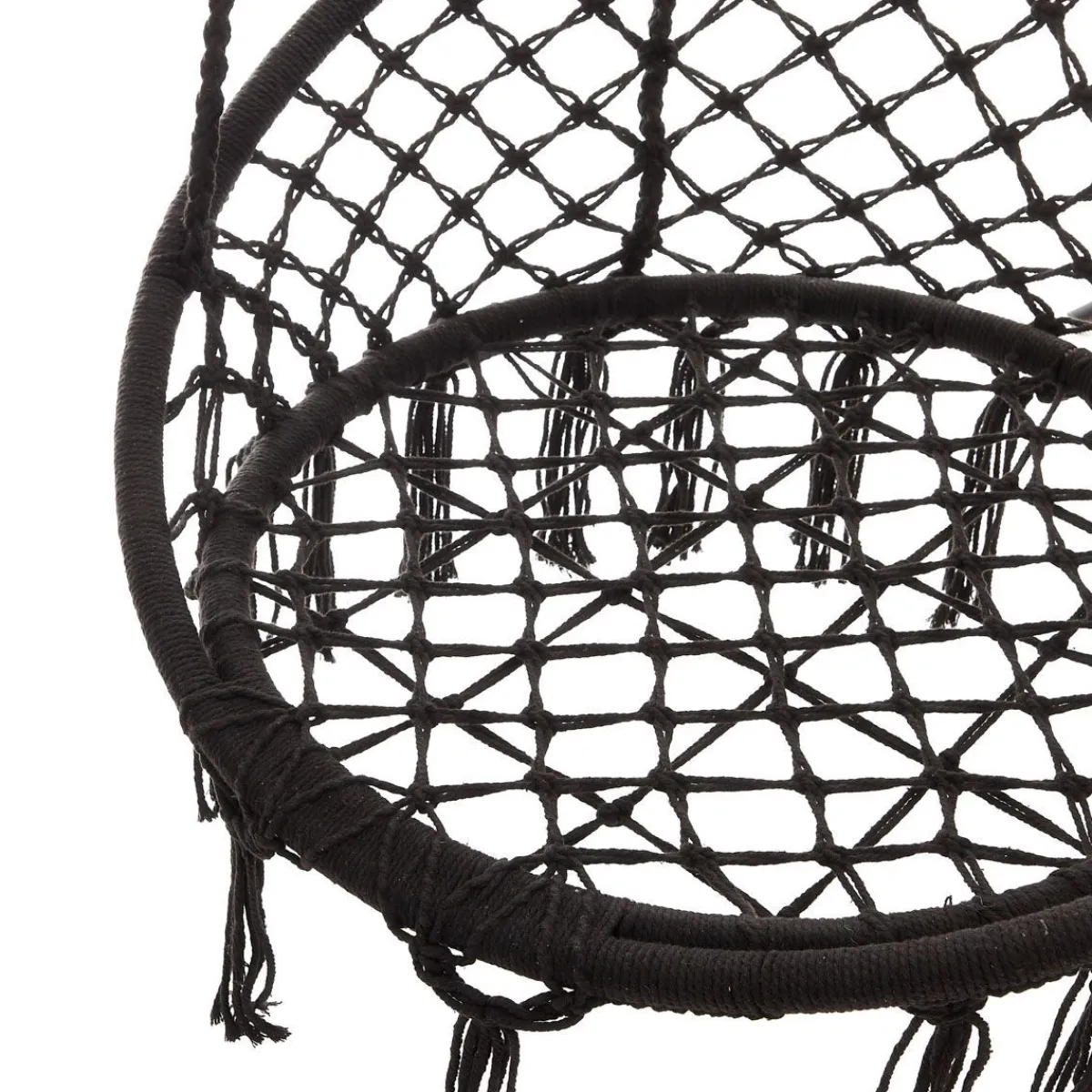 HOMLA Hustawka Circle Czarna 82X60X115-138 Cm Czarny Outlet