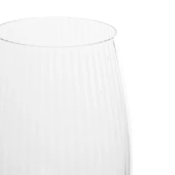 HOMLA Kieliszek Lynn Ryflowany Transparentny 0,5 L Outlet