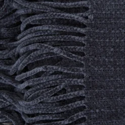 HOMLA Koc Chenille Szenilowy Granatowy 130X170 Cm Hot