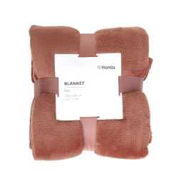 HOMLA Koc Rote Ceglasty 150X200 Cm Outlet
