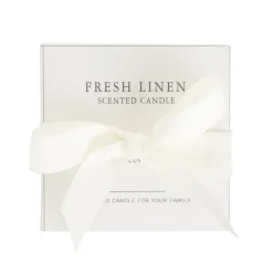 HOMLA Komienk Ceramiczny Fires Z Woskiem Fresh Linen 10X12,5 Cm 22G New