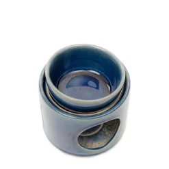 HOMLA Kominek Soleto Ceramiczny Granatowy 9X9X10 Cm Online