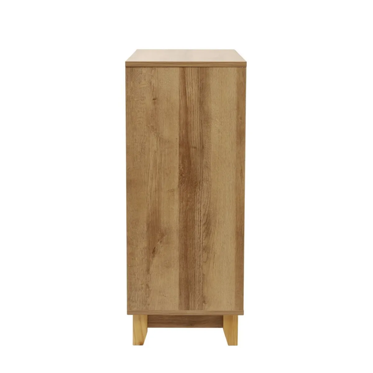 HOMLA Komoda Notto Z Rattanem 74X35X86 Cm Naturalny Online