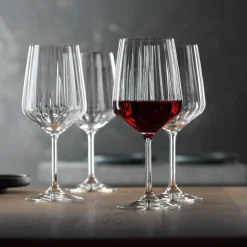 SPIEGELAU Komplet Kieliszkow Lifestyle Do Czerwonego Wina 4 Szt. 630 Ml Przezroczysty Clearance