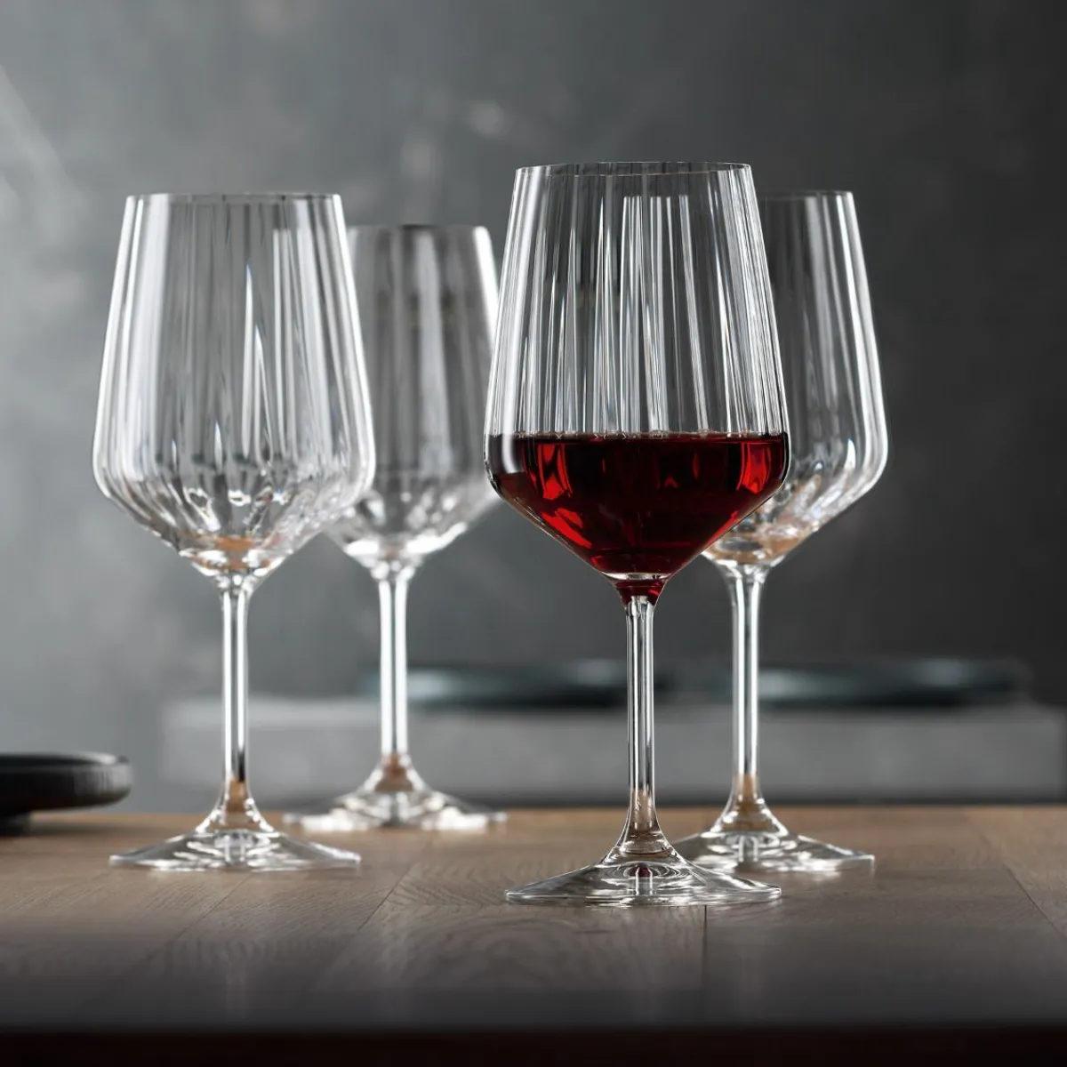 SPIEGELAU Komplet Kieliszkow Lifestyle Do Czerwonego Wina 4 Szt. 630 Ml Przezroczysty Clearance
