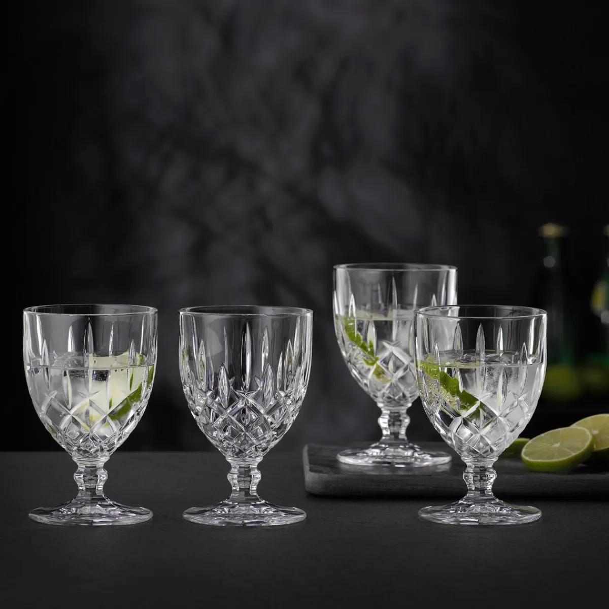 NACHTMANN Komplet Kieliszkow Noblesse Do Wody 4 Szt. 0,23 L Przezroczysty Outlet