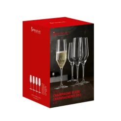 SPIEGELAU Komplet Kieliszkow Style Do Szampana 4 Szt. 0,24 L Przezroczysty Outlet