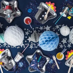 PARTYDECO Komplet Talerzy Space Papierowych 6 Szt. 21X29 Cm Wielokolorowy Best