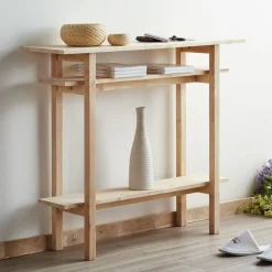 HOMLA Konsola Langi Naturalny 1070X30X90 Cm New