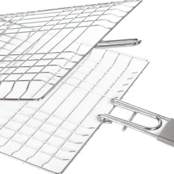 HOMLA Kosz Easy Grill Do Grillowania Skladany 50X23 Cm
