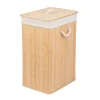 HOMLA Kosz Na Bielizne Kiyo Z Przykrywka 39X29,5X58,5 Cm Outlet