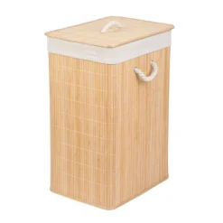 HOMLA Kosz Na Bielizne Kiyo Z Przykrywka 39X29,5X58,5 Cm Outlet