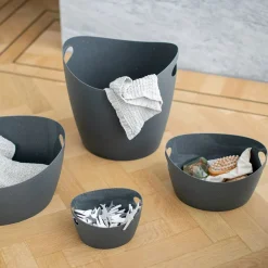 KOZIOL Koszyk Bottichelli S Organizer 18,8X23X13 Cm Szary Discount