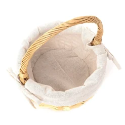 HOMLA Koszyk Carello Wiklinowy Duzy 30X40 Cm Naturalny Online