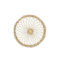HOMLA Koszyk Rissa Okragly S 18X9 Cm Zloty Discount