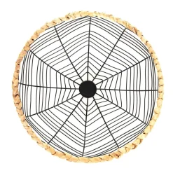 HOMLA Koszyk Rund Okragly 30X13 Cm Czarny Hot