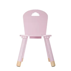 ATMOSPHERA Krzeslo Dzieciece Lazy Rozowe 32X31,5X50 Cm Rozowy Outlet