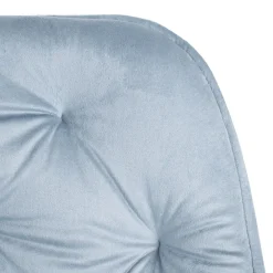 HOMLA Krzeslo Flossi Welurowe Obrotowe E 57X65X90 Cm Niebieski Best
