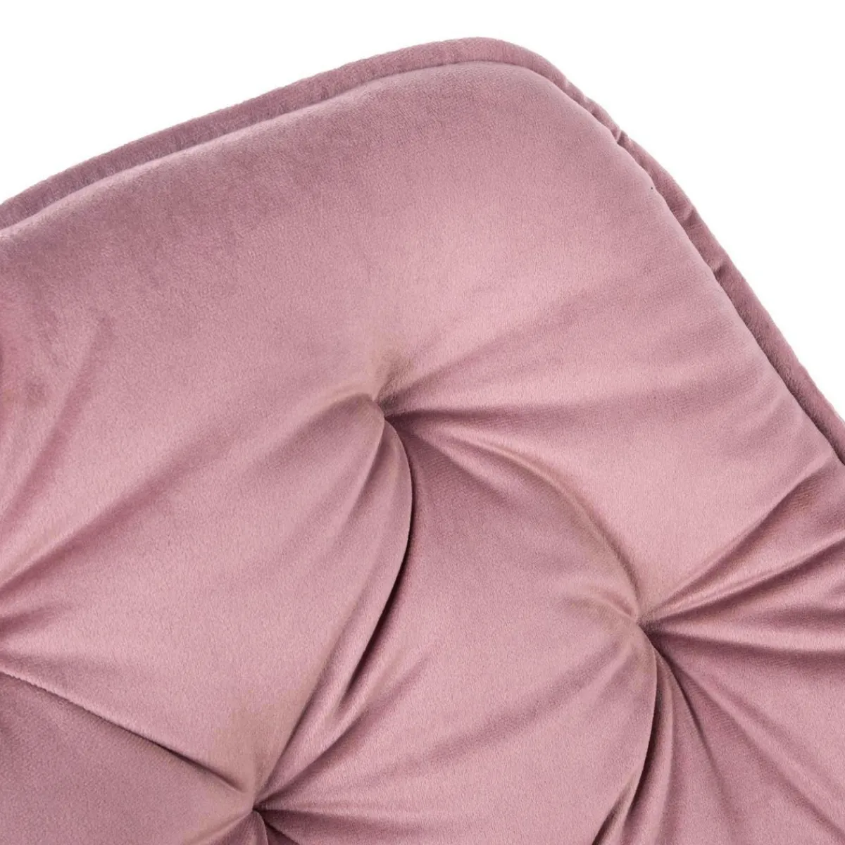 HOMLA Krzeslo Flossi Welurowe Rozowe 57X63X84 Cm Rozowy New