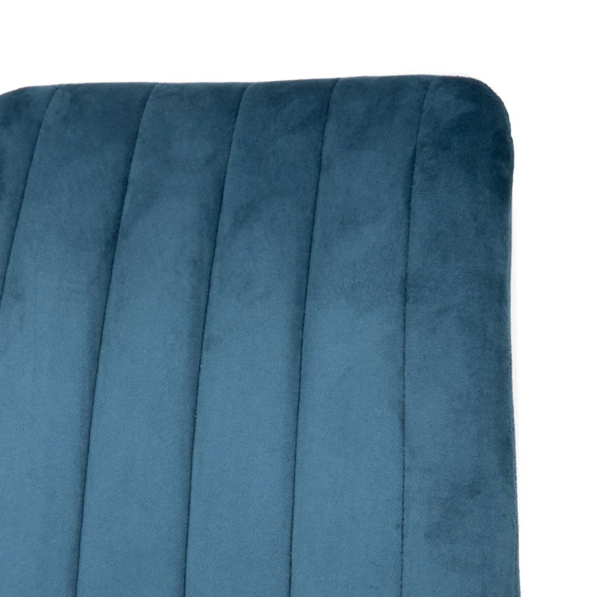 HOMLA Krzeslo Golick Welurowe Granatowe 44X57X88 Cm Granatowy Outlet