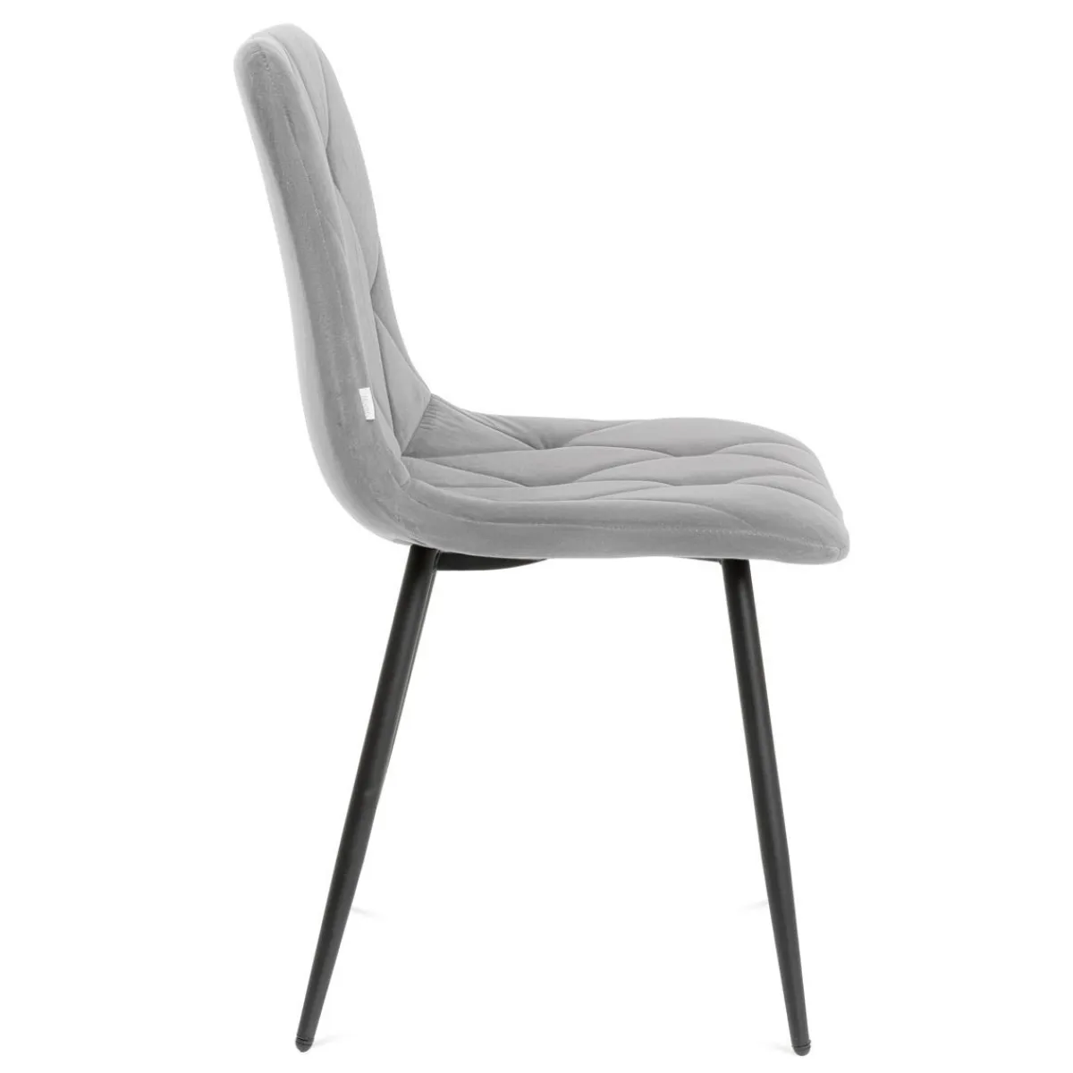 HOMLA Krzeslo Hillevi W Tkaninie Szare 44X57X88 Cm Szary Outlet