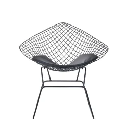 HOMLA Krzeslo Industrial Metalowy 83X64X82 Cm Czarny Clearance