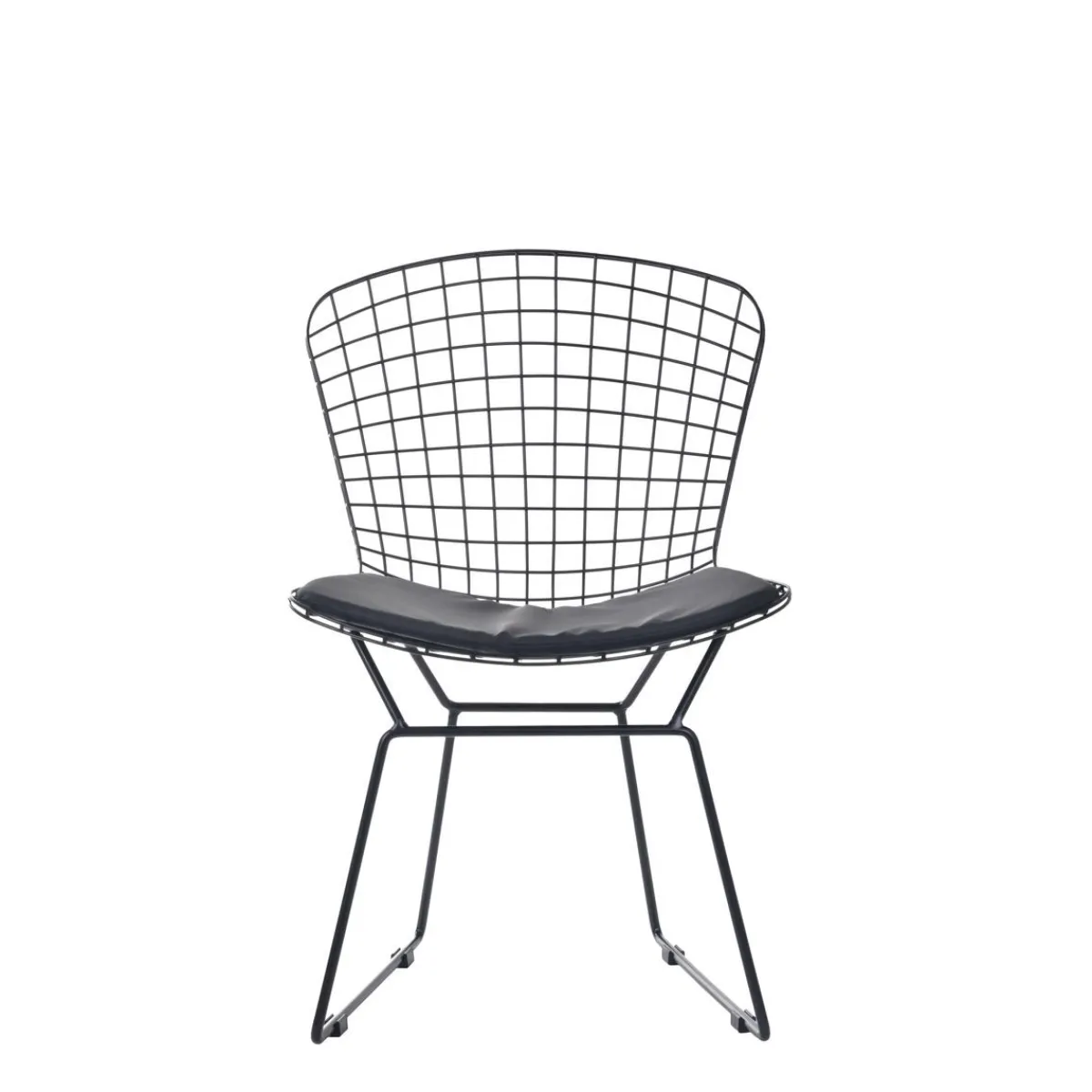 HOMLA Krzeslo Industrial Metalowy 58X54X80 Cm Czarny Outlet