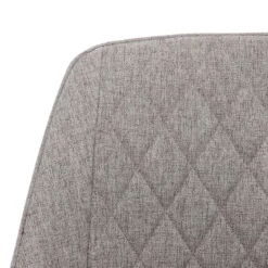 HOMLA Krzeslo Laurent Obrotowe Welurowe Bezowe 54X55X85 Cm, Sh: 50Cm Szary Outlet
