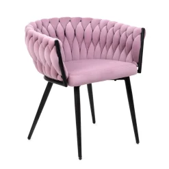 HOMLA Krzeslo Prinssi New Rozowe 60X60X79 Cm Hot