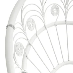 HOMLA Krzeslo Roi Metalowe 83 X 65 X 89 Cm Bialy Clearance