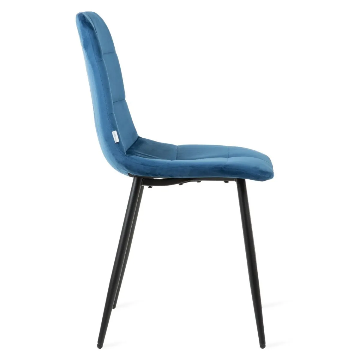 HOMLA Krzeslo Triss Welurowe Granatowe 44X57X88 Cm Granatowy Discount