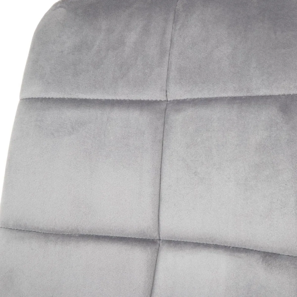 HOMLA Krzeslo Triss Welurowe Szare 44X57X88 Cm Szary Outlet