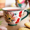 HOMLA Kubek Saldana W Kwiaty 0,4 L Outlet