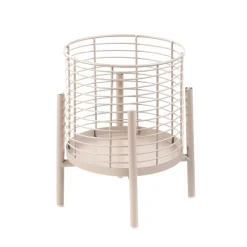 HOMLA Kwietnik Floero Metalowy Bezowy 18X25 Cm Best
