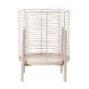 HOMLA Kwietnik Floero Metalowy Bezowy 22X30 Cm Outlet