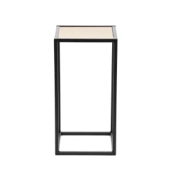 HOMLA Kwietnik Roh Metalowy Czarny 23X23X45 Cm Discount