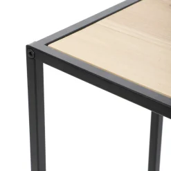 HOMLA Kwietnik Roh Metalowy Czarny 23X23X45 Cm Discount