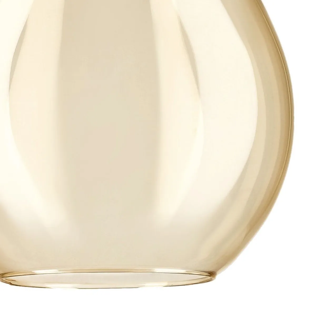 HOMLA Lampa Miste Wiszaca Bursztynowa 24X24X180 Cm Best