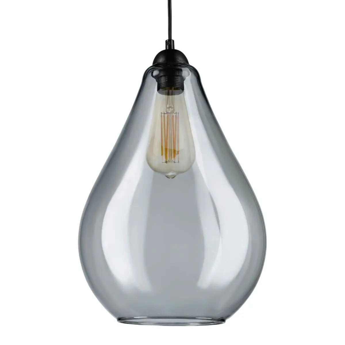 HOMLA Lampa Miste Wiszaca Grafitowa 24X24X180 Cm Clearance