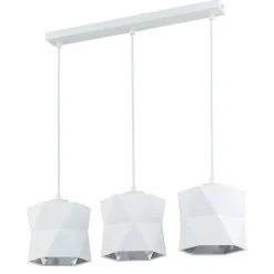 TK LIGHTING Lampa Siro White Wiszaca Kolo 3-Punktowa 230 V Bialy New