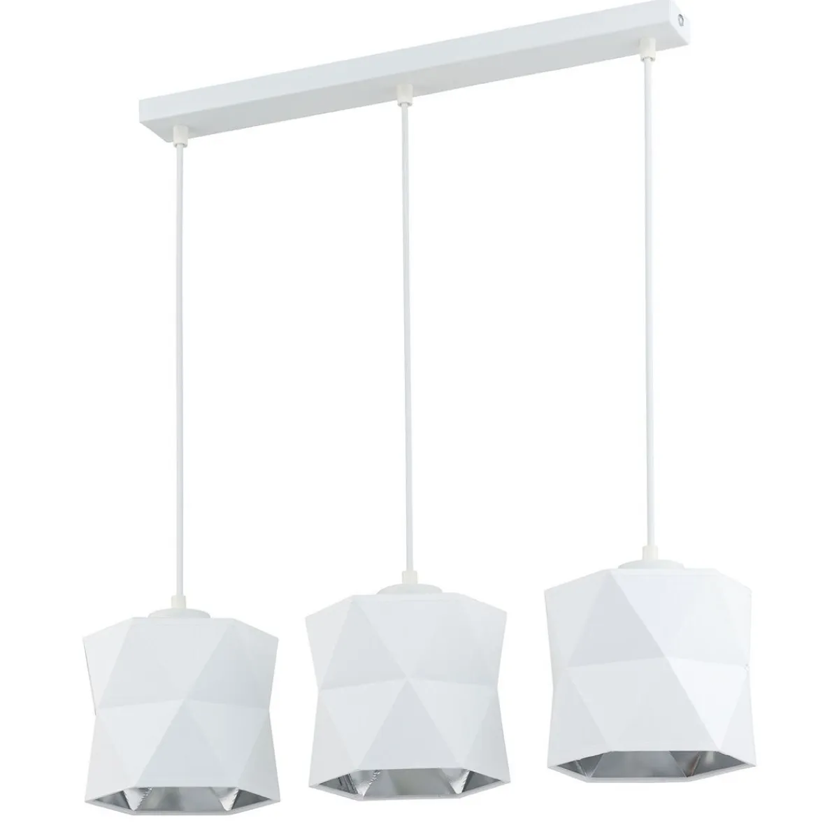 TK LIGHTING Lampa Siro White Wiszaca Kolo 3-Punktowa 230 V Bialy New