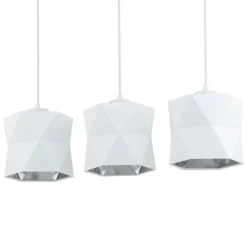 TK LIGHTING Lampa Siro White Wiszaca Kolo 3-Punktowa 230 V Bialy New