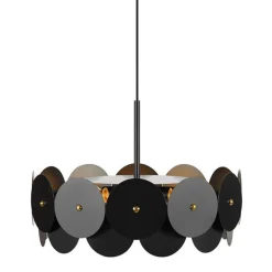 MARKSLOJD Lampa Sufitowa Vegas Czarna 53X53X160Cm Czarny Sale