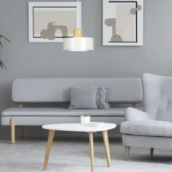 EMIBIG Lampa Torin Sufitowa 1-Punktowa Fi 25 Cm Bialy
