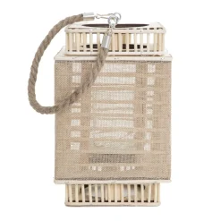 HOMLA Lampion Avli Naturalny 15X15X23 Cm Discount